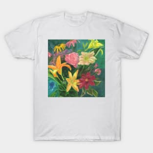 Flower collage T-Shirt